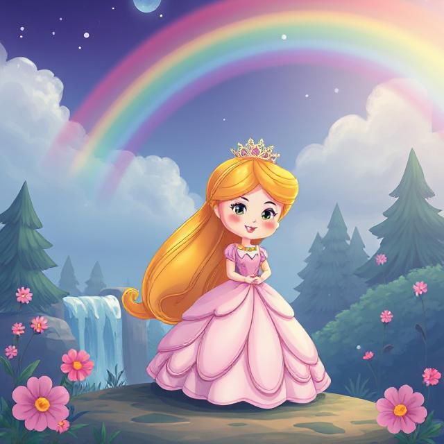 Prinsessen og regnbuen